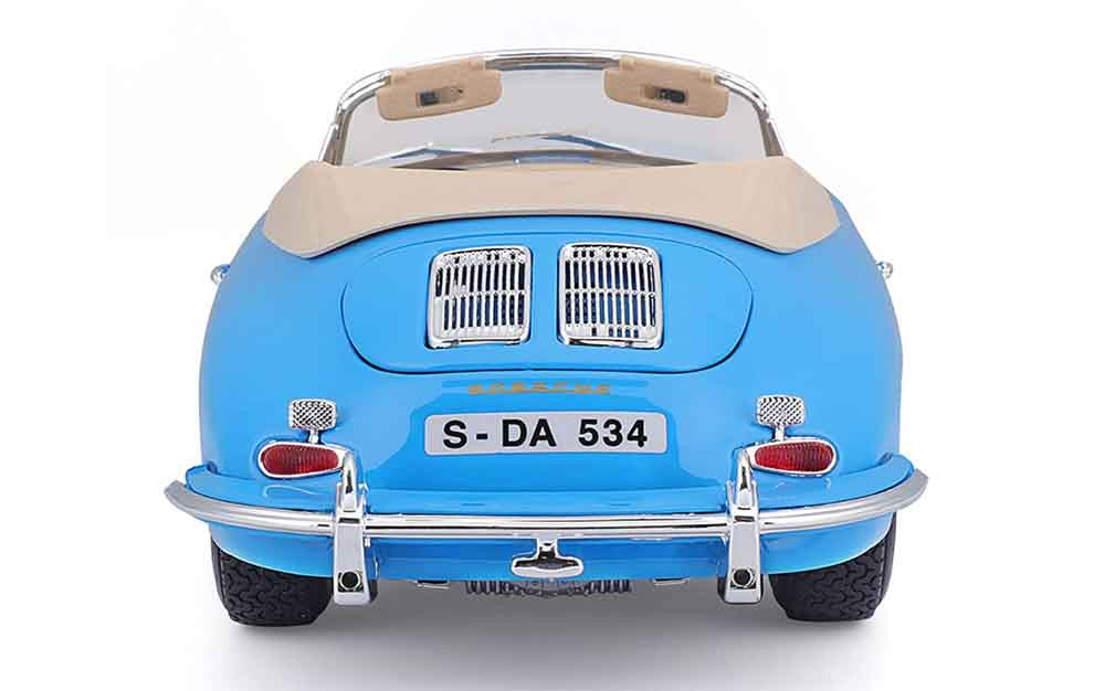 BBURAGO 1:18 (COLL B)-PORSCHE 356B CABRIOLET (1961) 47512025